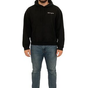 Champion Size XL Black Hooded Sweatshirt New With Tags